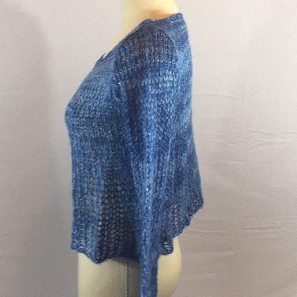 CROCHETED KNIT SWEATER - Picture 5 of 7